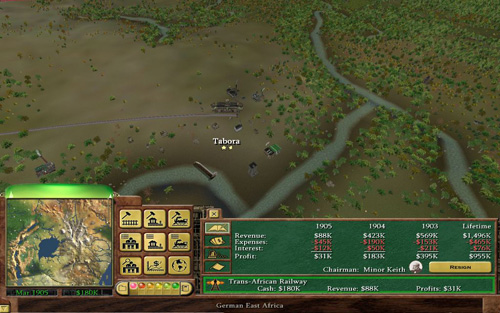 Test skymac : Railroad Tycoon 3