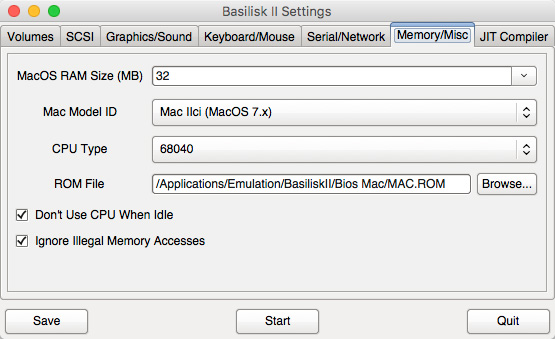 Article skymac : BasiliskII, ou comment faire du vieux avec du jeune.