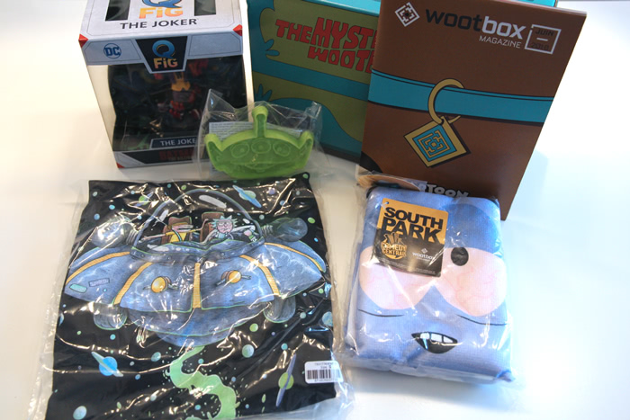 Vue d'ensemble de la Wootbox de Juin 2018