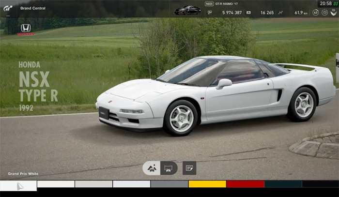 GT Sport : Honda NSX Type R '92