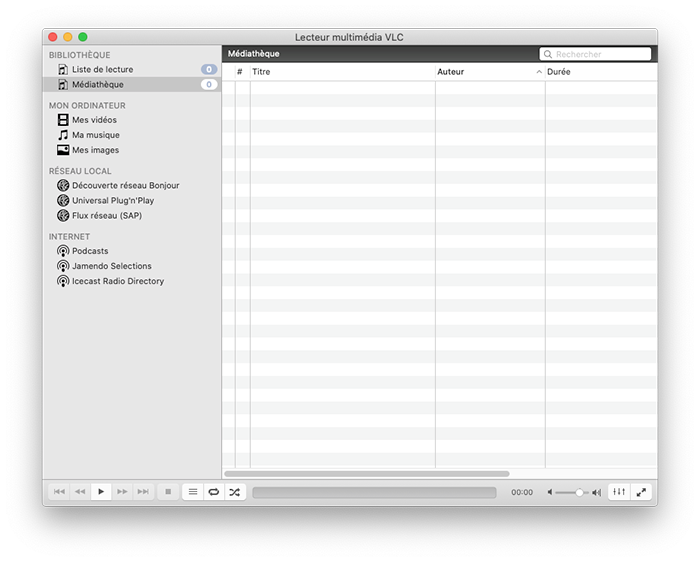 VLC : Interface