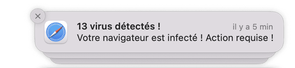 Notifications - 13 Virus