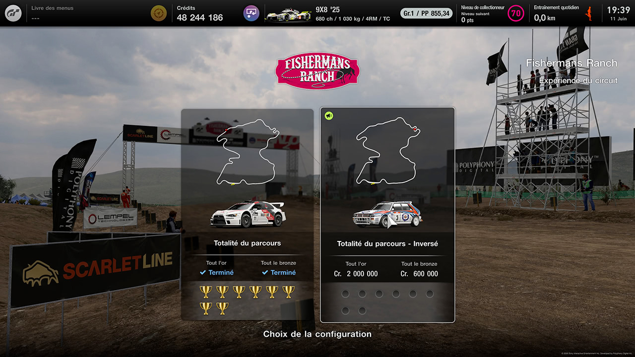 GT7 - Mise &agrave; jour 1.70 - Nouvelle exp&eacute;rience de circuit