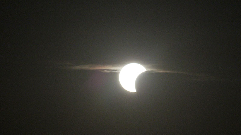 Eclipse du 12 Ao&ucirc;t 2026 - D&eacute;but