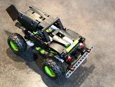 LEGO Technic - Monster Jam Grave Digger - Le Monster Jam vu de haut