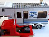LEGO City - Le pick-up et sa caravane - La caravane côté porte