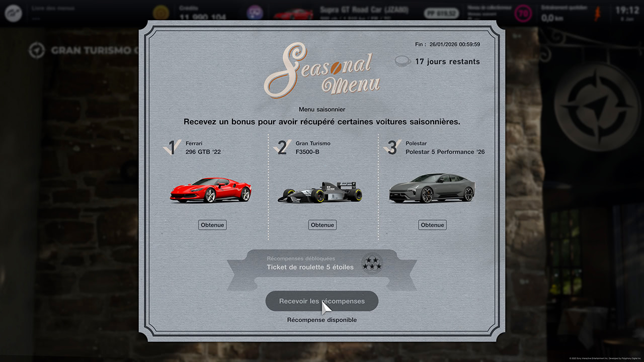 Saisonnier Janvier 2026