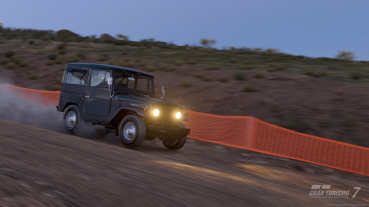 Réglages pour les épreuves Monotype sur terre