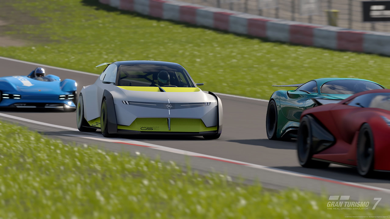R&eacute;glages pour les &eacute;preuves Vision Gran Turismo