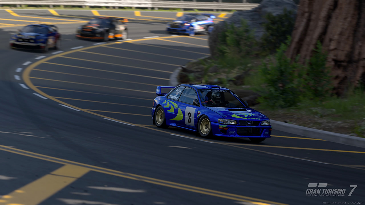Subaru Impreza Rally Car '98 - Stock